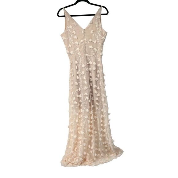 navy floral lace dress The Navy Lace Up Floral Ruched Midi Dress main image 0